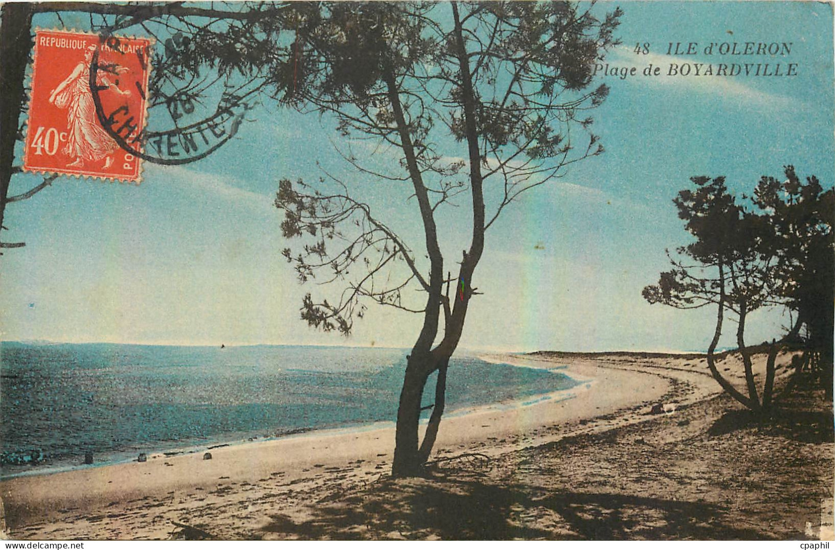 CPA Ile d'Oleron Plage de Boyardville