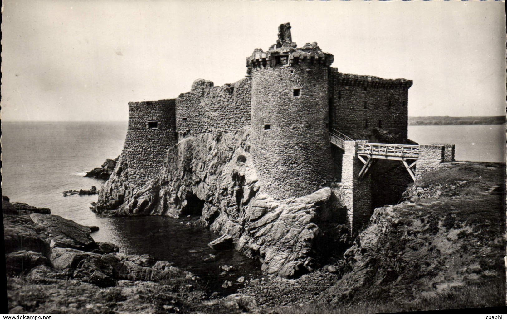 CPA Ile D'Yeu Le Vieux Château