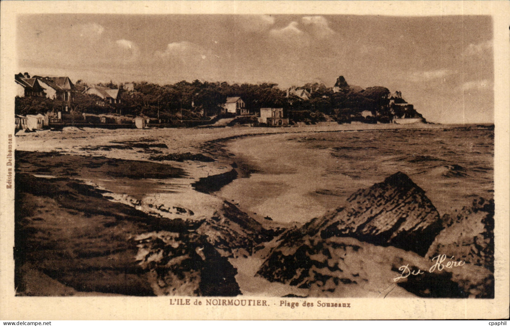 CPA Ile de Noirmoutier Plage des Souzeaux