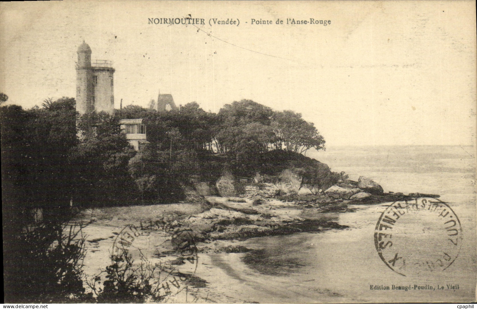 CPA Ile de Noirmoutier Pointe de L Anse Rouge