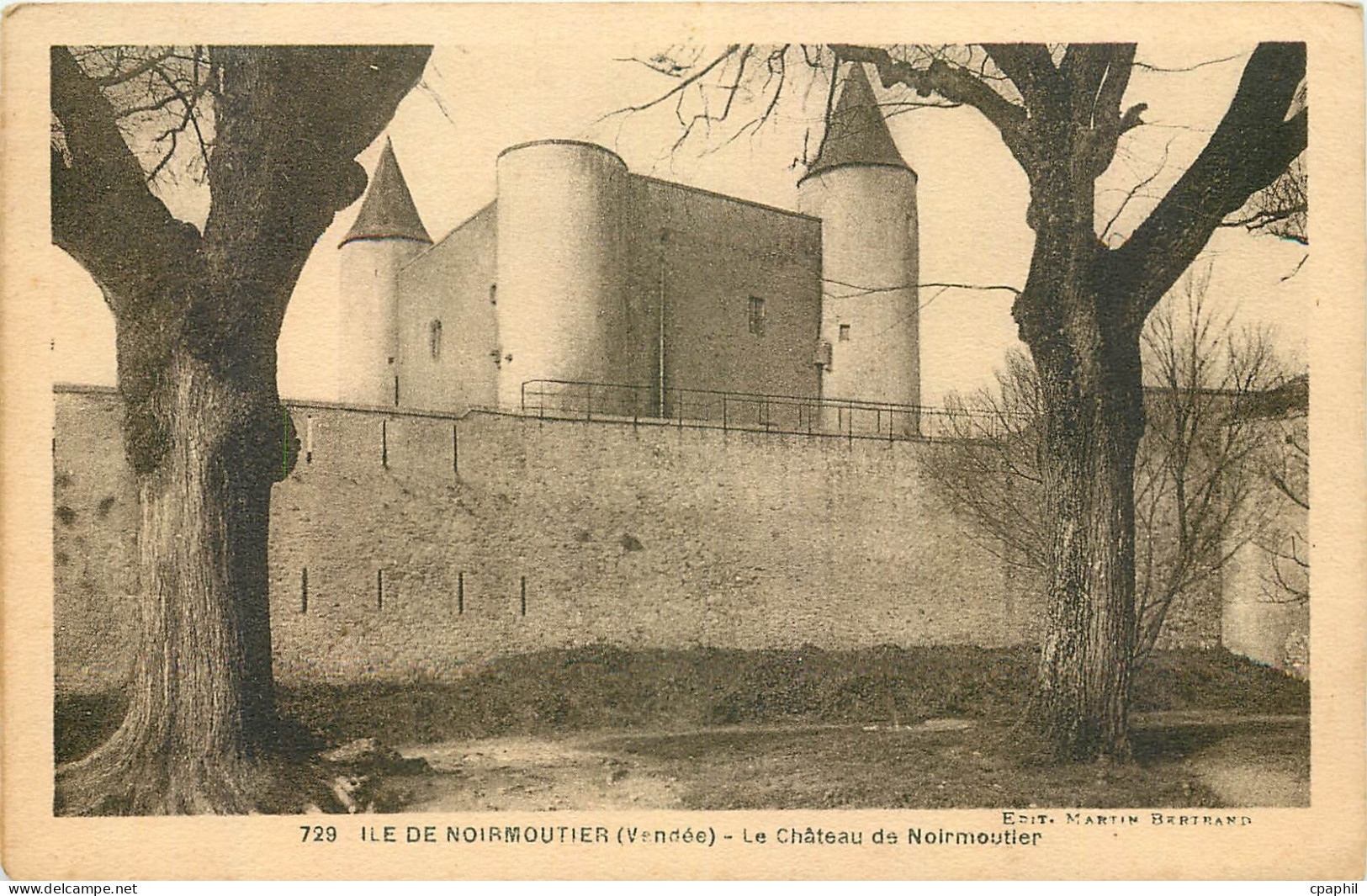 CPA Ile de Noirmoutier Vendee Le Chateau de Noirmoutier