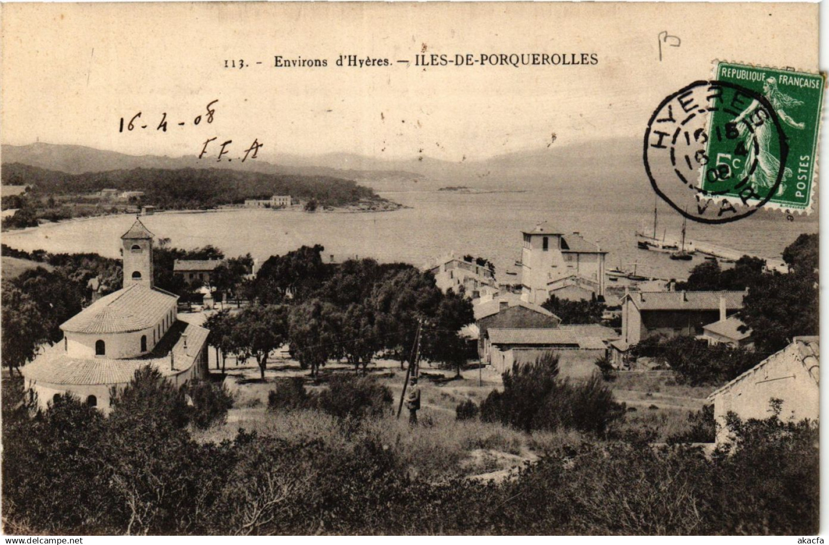 CPA Ile de PORQUEROLLES (411139)