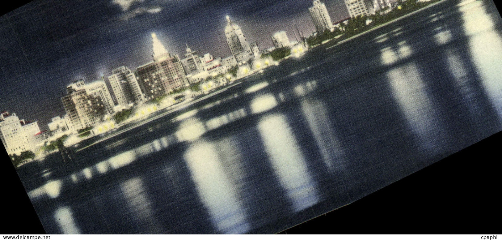 CPA Illuminated Skyline As Seen From MacArthur Causeway