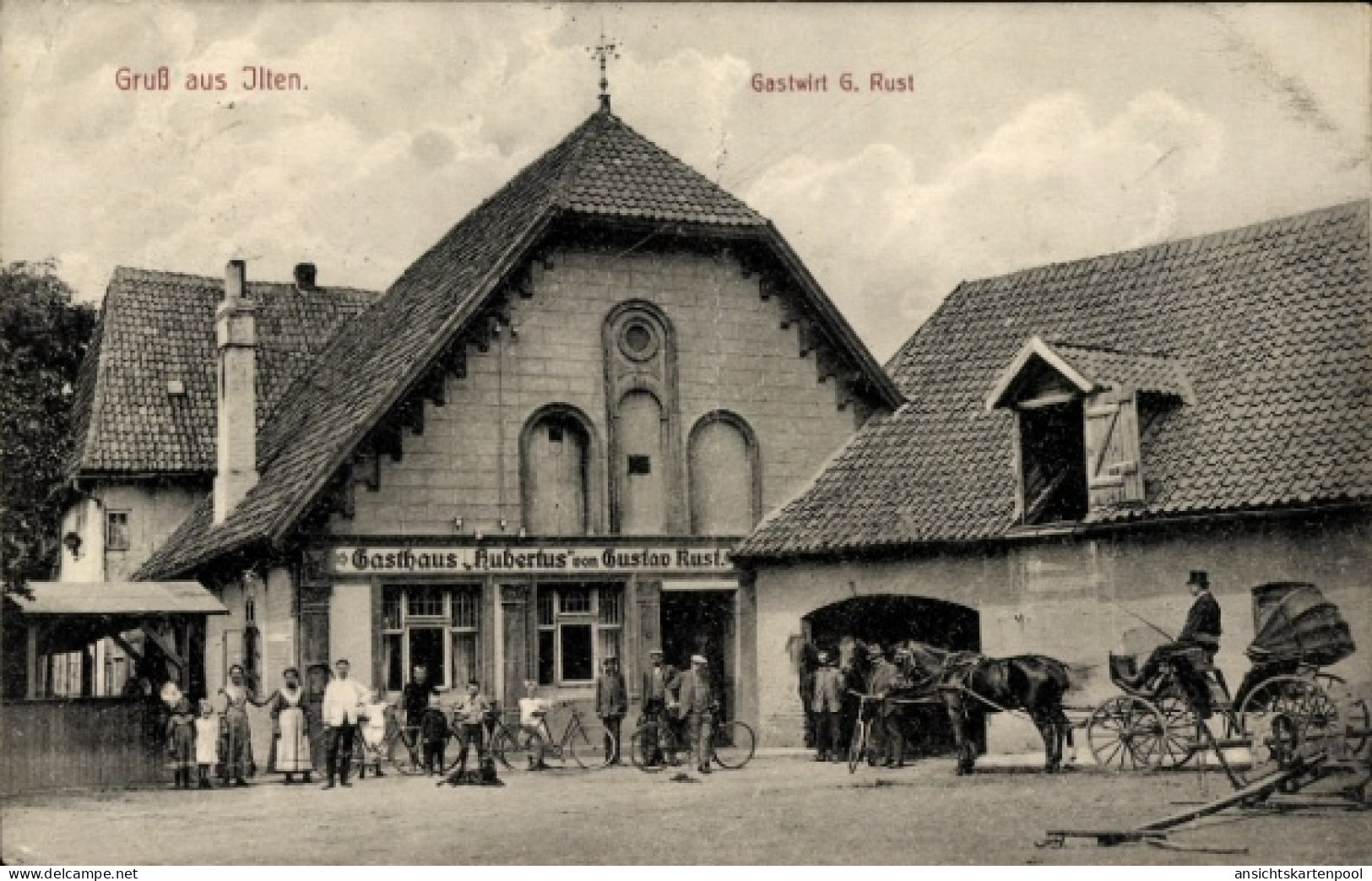 CPA Ilten Sehnde in Niedersachsen, Gasthaus Hubertus