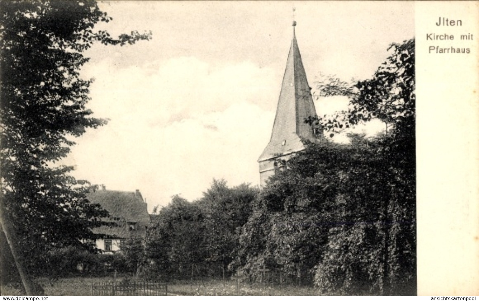 CPA Ilten Sehnde in Niedersachsen, Kirche, Pfarrhaus