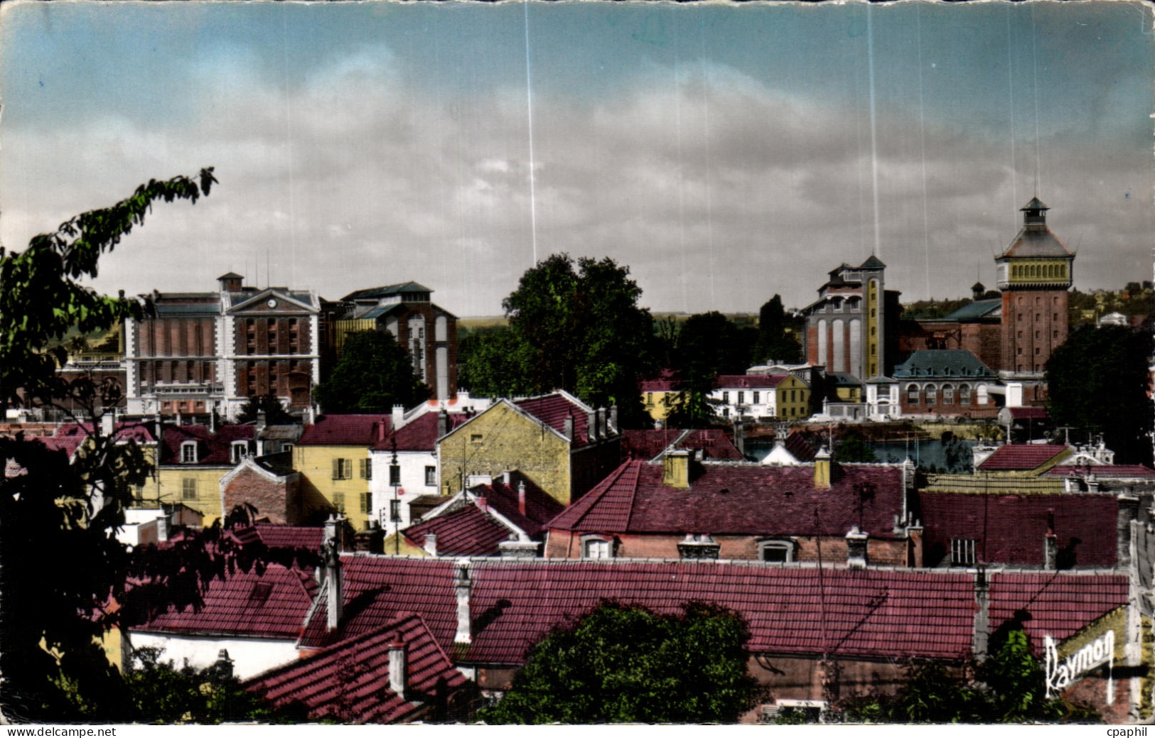 CPA Images de France Corbeil Essonnes Vue sur les Grands Moulins