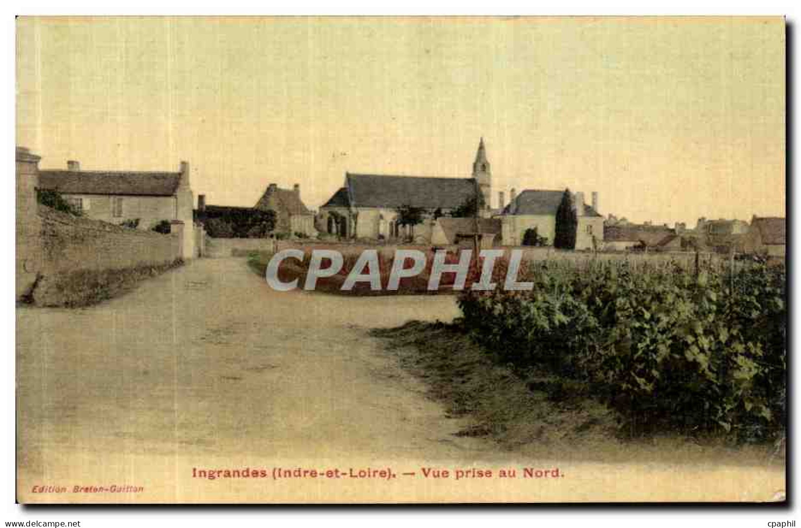 CPA Ingrandes Vue Prise au Nord
