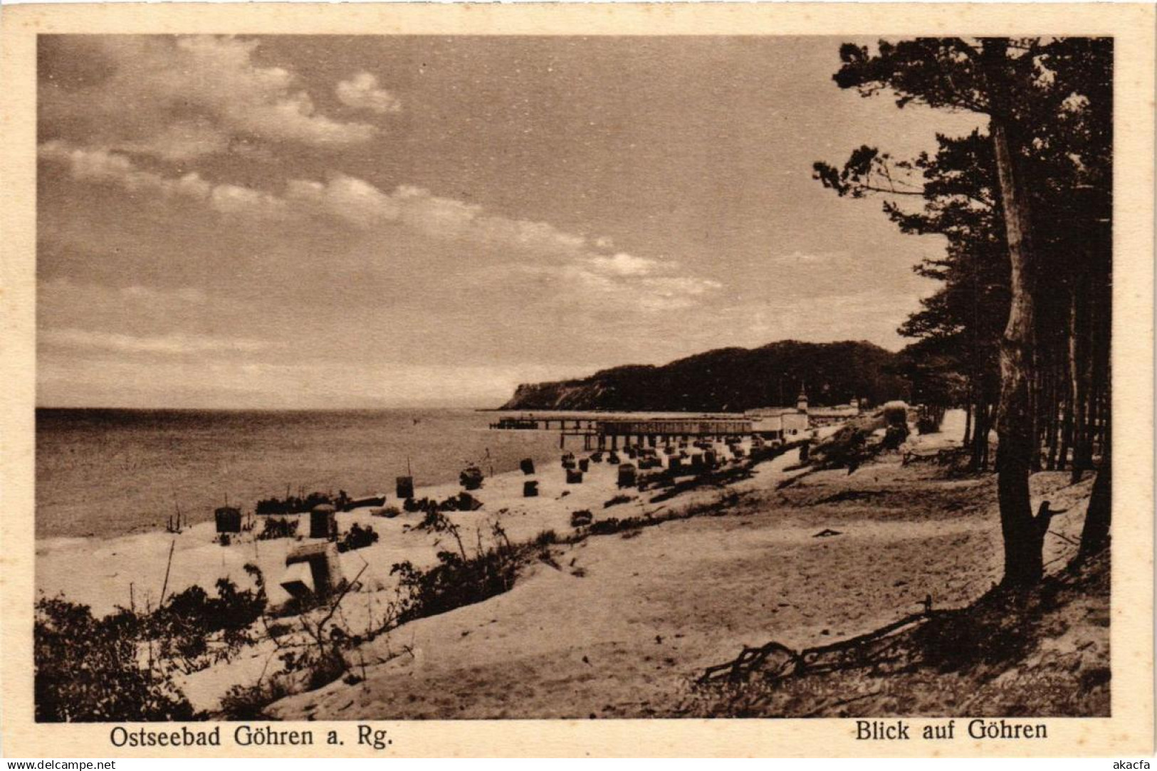 CPA Insel RÜGEN GÖHREN Blick auf GÖHREN GERMANY (670246)
