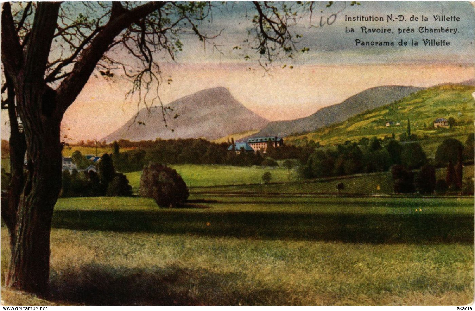 CPA Inst. N.-D. de la Vilette - La Ravoire pres Chambry - Panorama (438973)