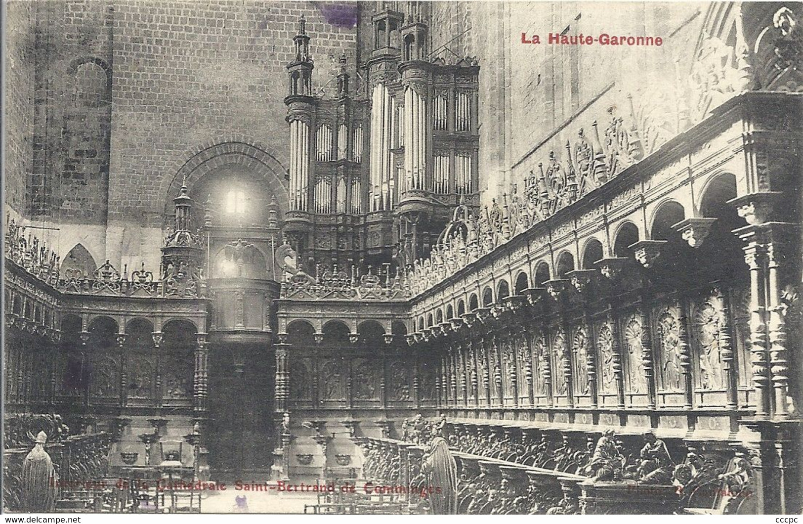 CPA Intérieur de la Cathédrale Saint-Bertrand de Comminges