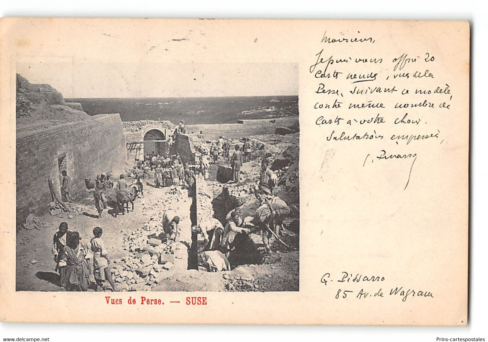 CPA Iran - Perse - Suse - Vues de Perse