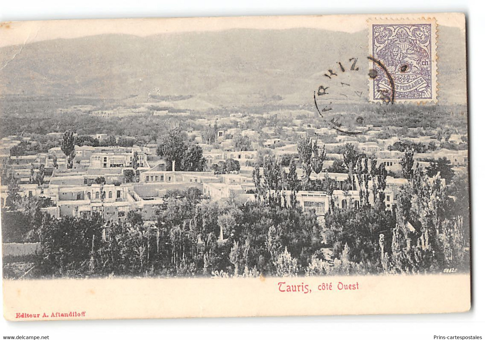 CPA Iran - Perse - Tauris - Côté Ouest