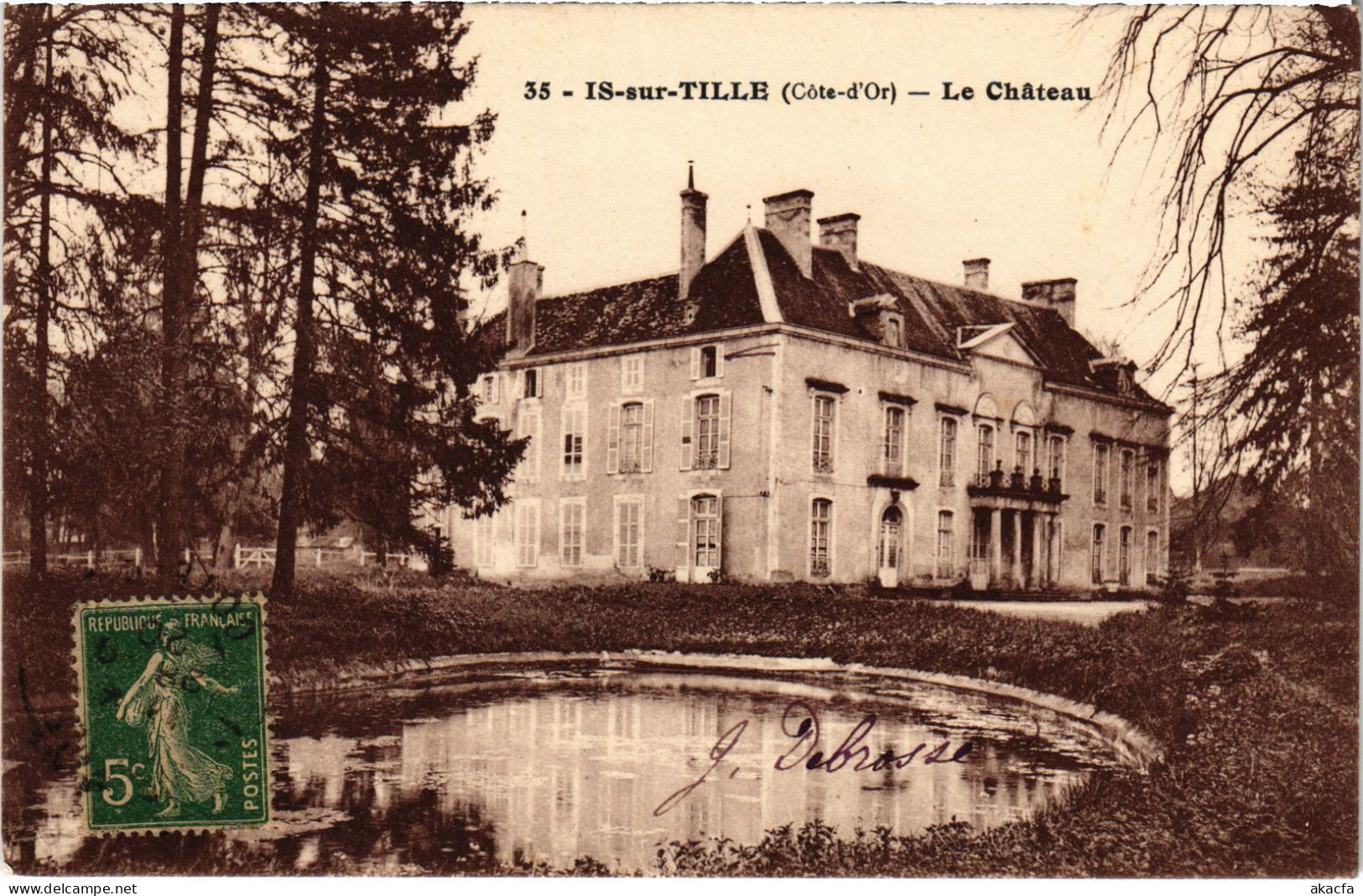 CPA Is sur Tille Le Chateau FRANCE (1374491)
