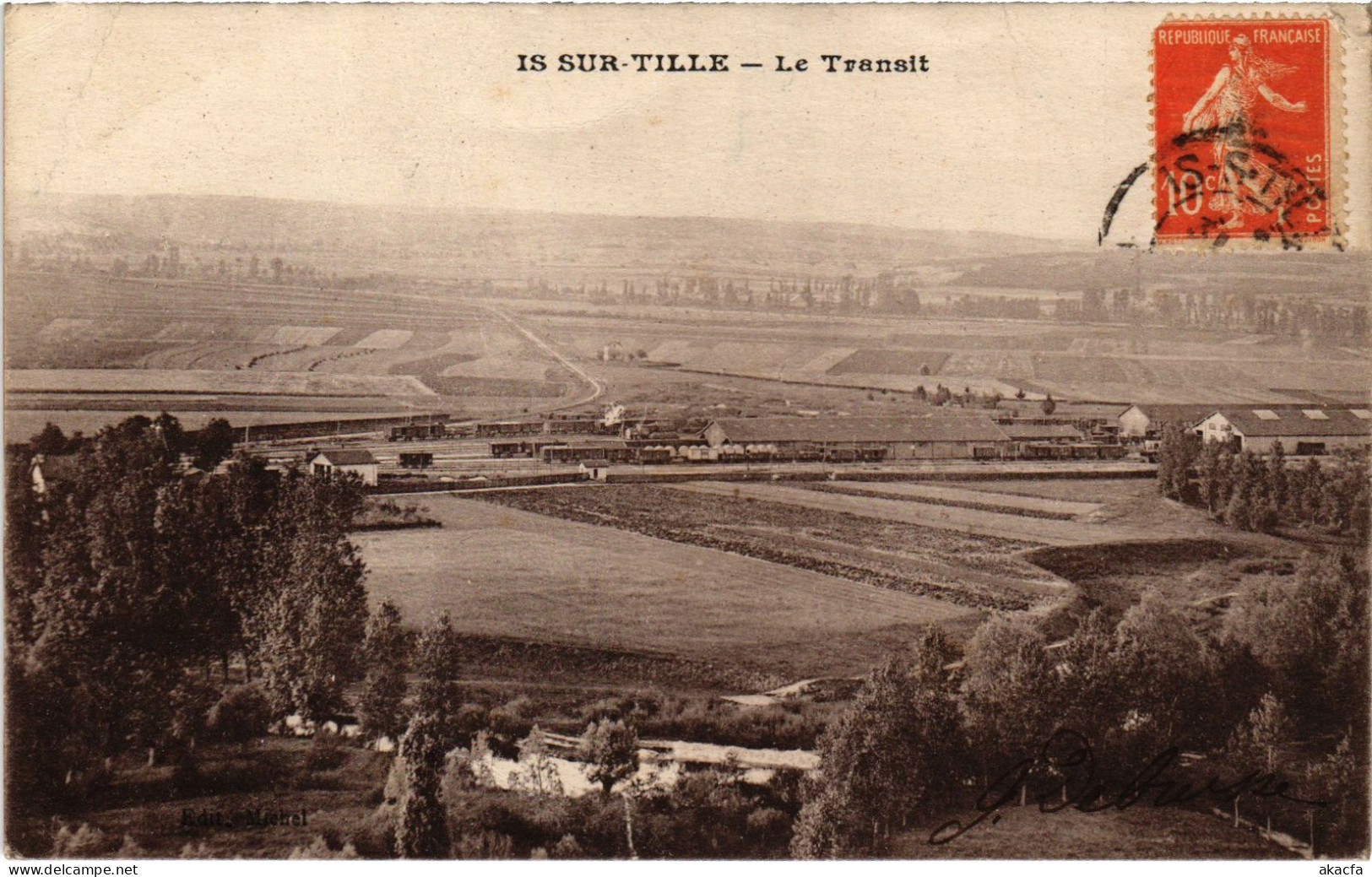 CPA Is sur Tille Le Transit FRANCE (1374492)