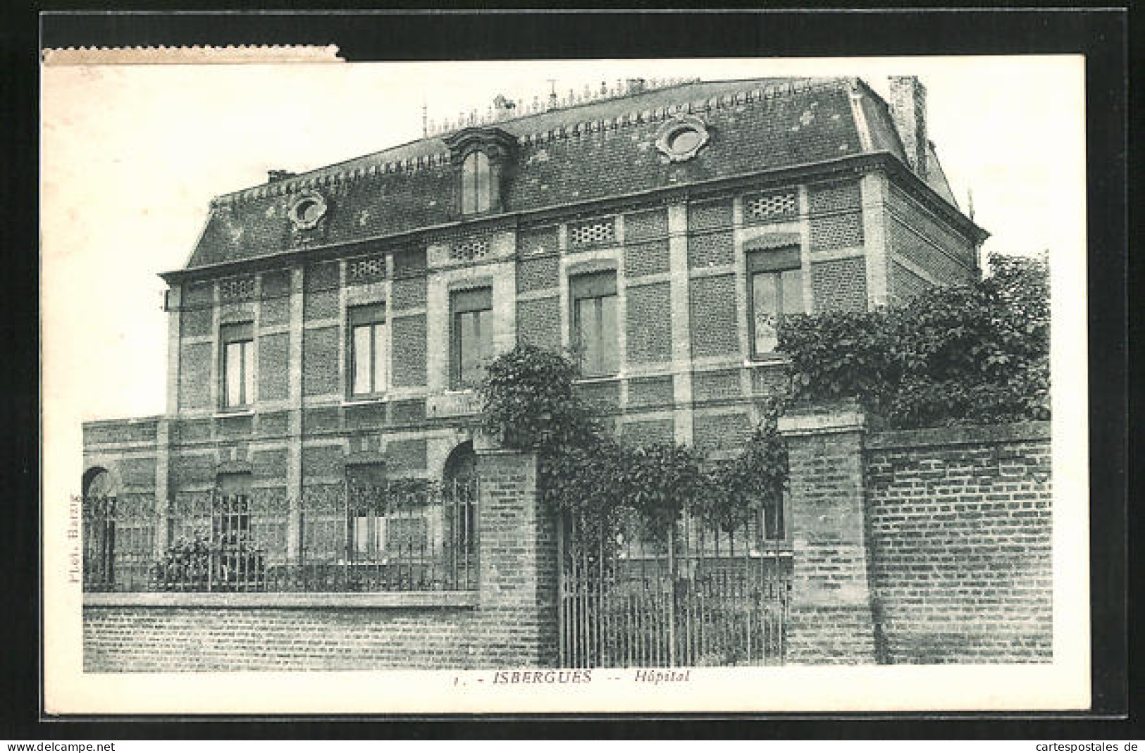 CPA Isbergues, Hôspital