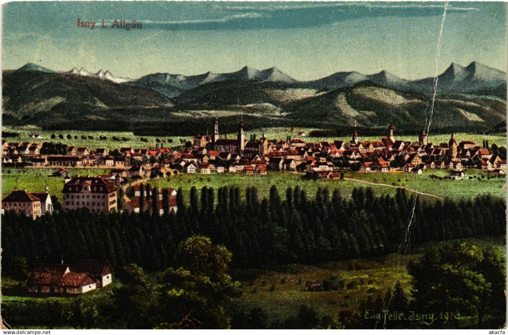 CPA Isny GERMANY (938743)