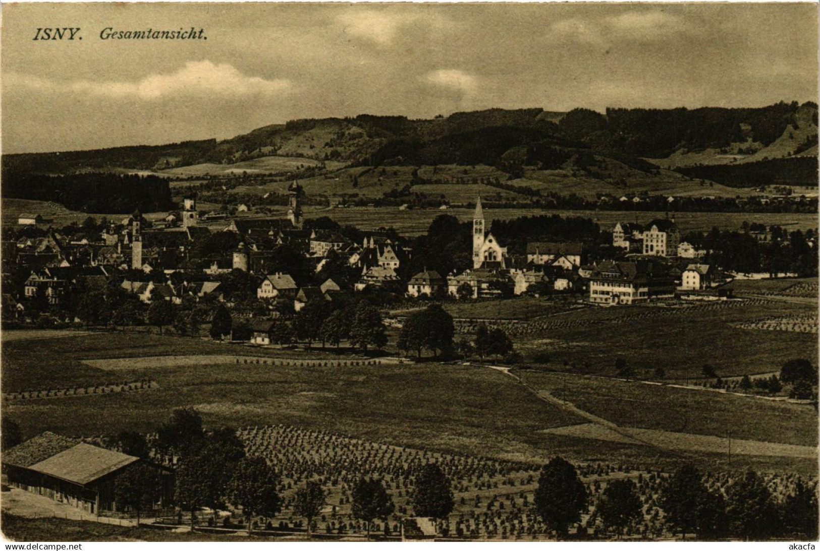 CPA Isny Gesamtansicht GERMANY (938781)