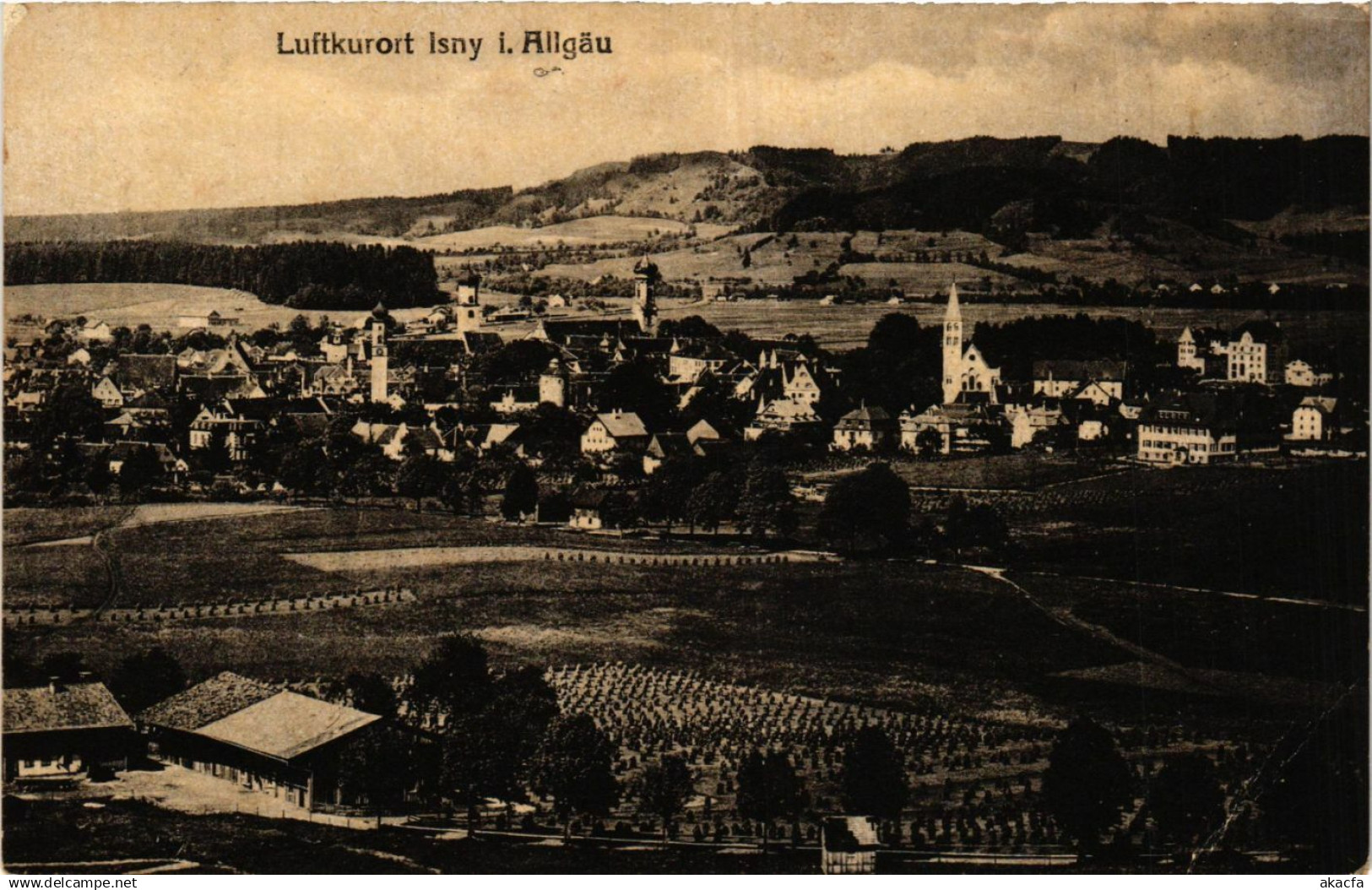 CPA Isny Luftkurort GERMANY (938780)