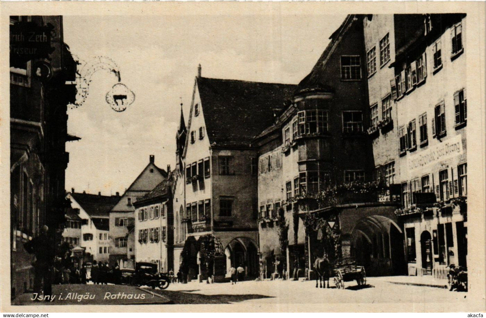 CPA Isny Rathaus GERMANY (938753)