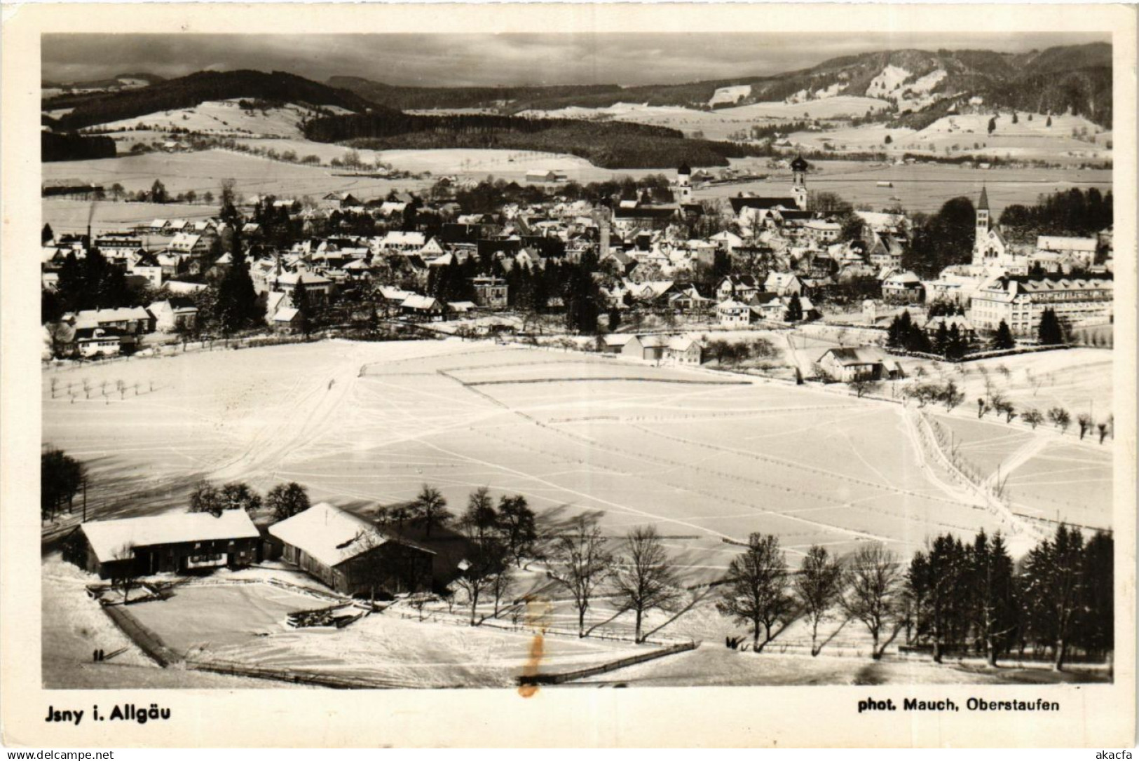 CPA Isny Winterbild GERMANY (938742)