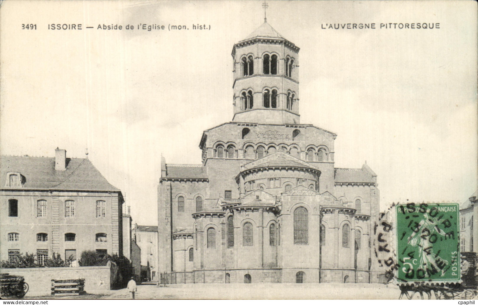CPA Issoire Abside de l'Eglise L'Auvergne pittoresque