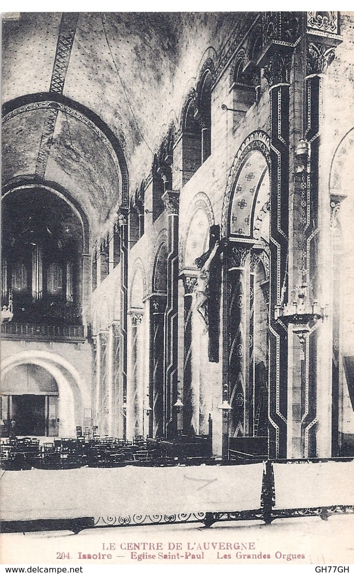 CPA ISSOIRE -église saint-paul