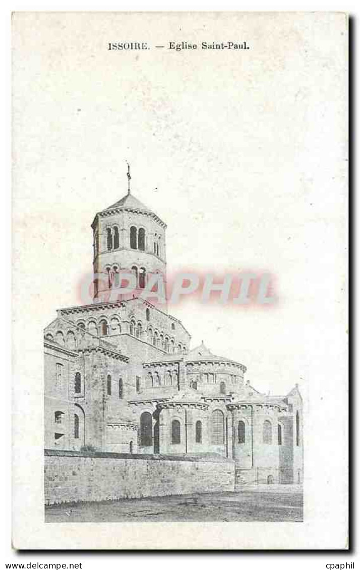 CPA Issoire Eglise Saint Paul
