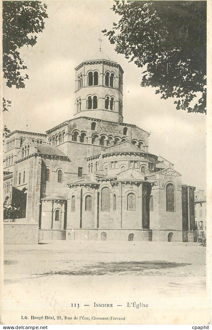 CPA ISSOIRE-L'Eglise