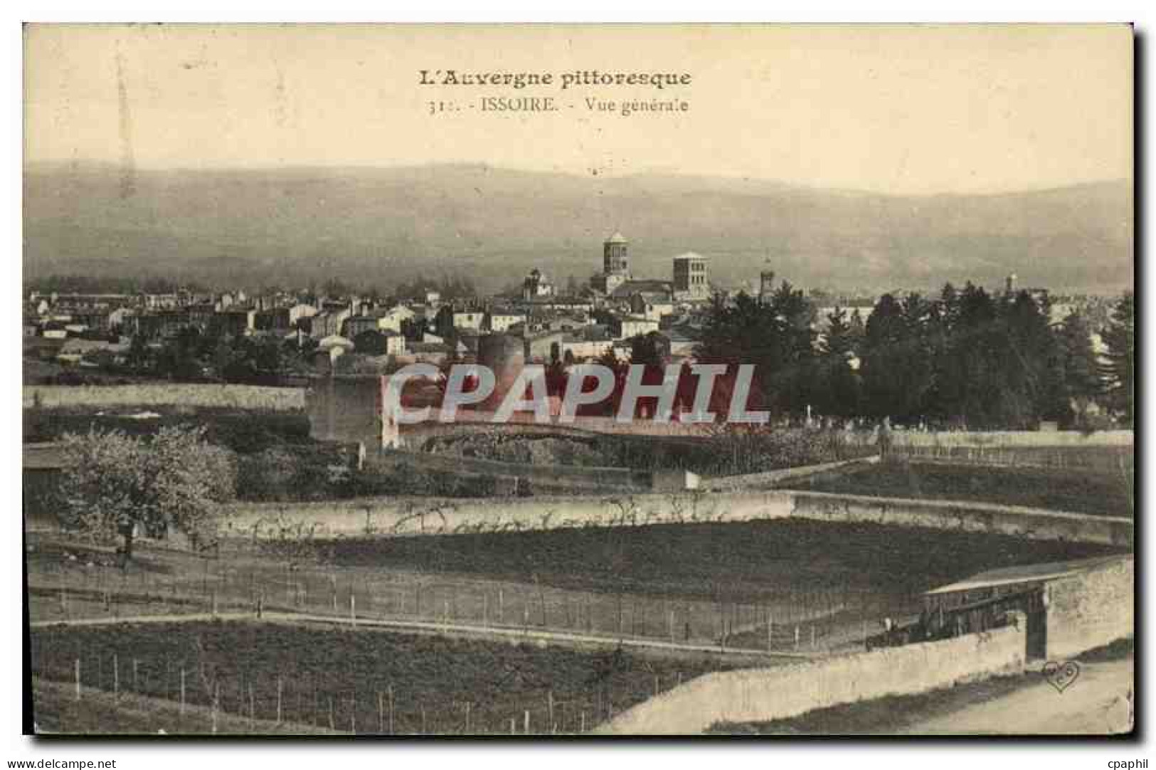 CPA Issoire Vue generale