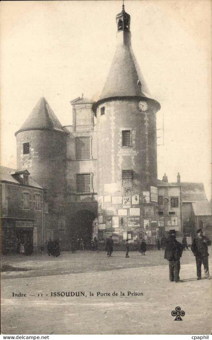 CPA Issoudun La porte de la prison