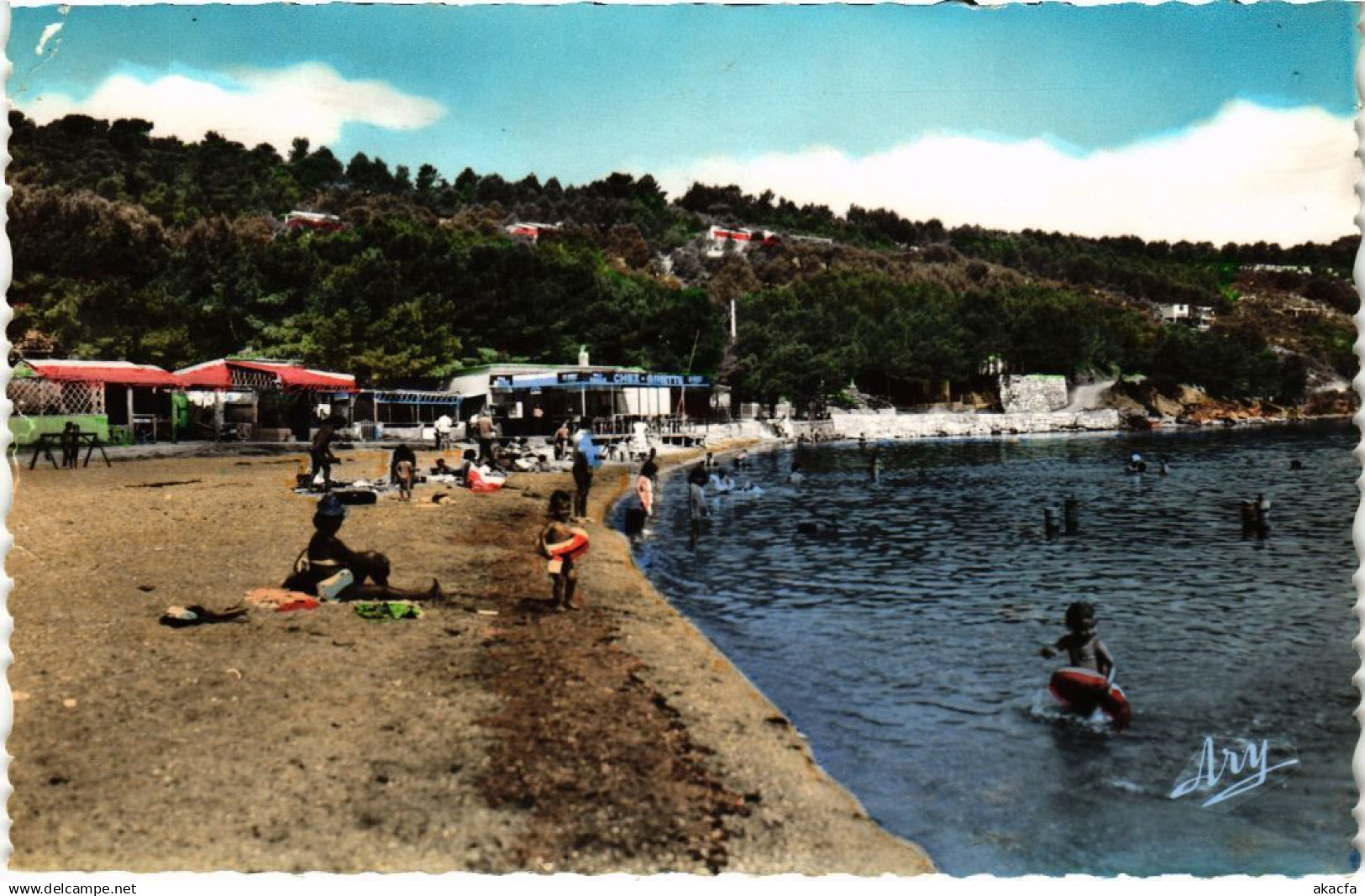 CPA ISTRES Plage du Ranquet (1259529)