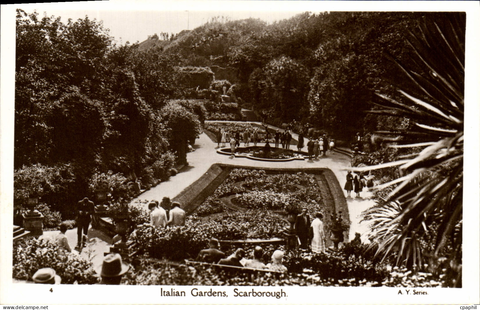 CPA Italian Gardens Scarborough