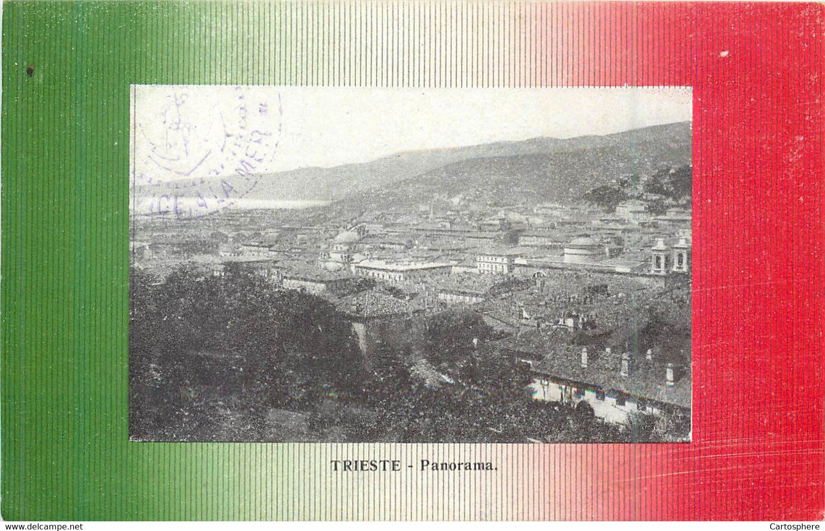 CPA Italie > Friuli-Venezia Giulia > Trieste Panorama