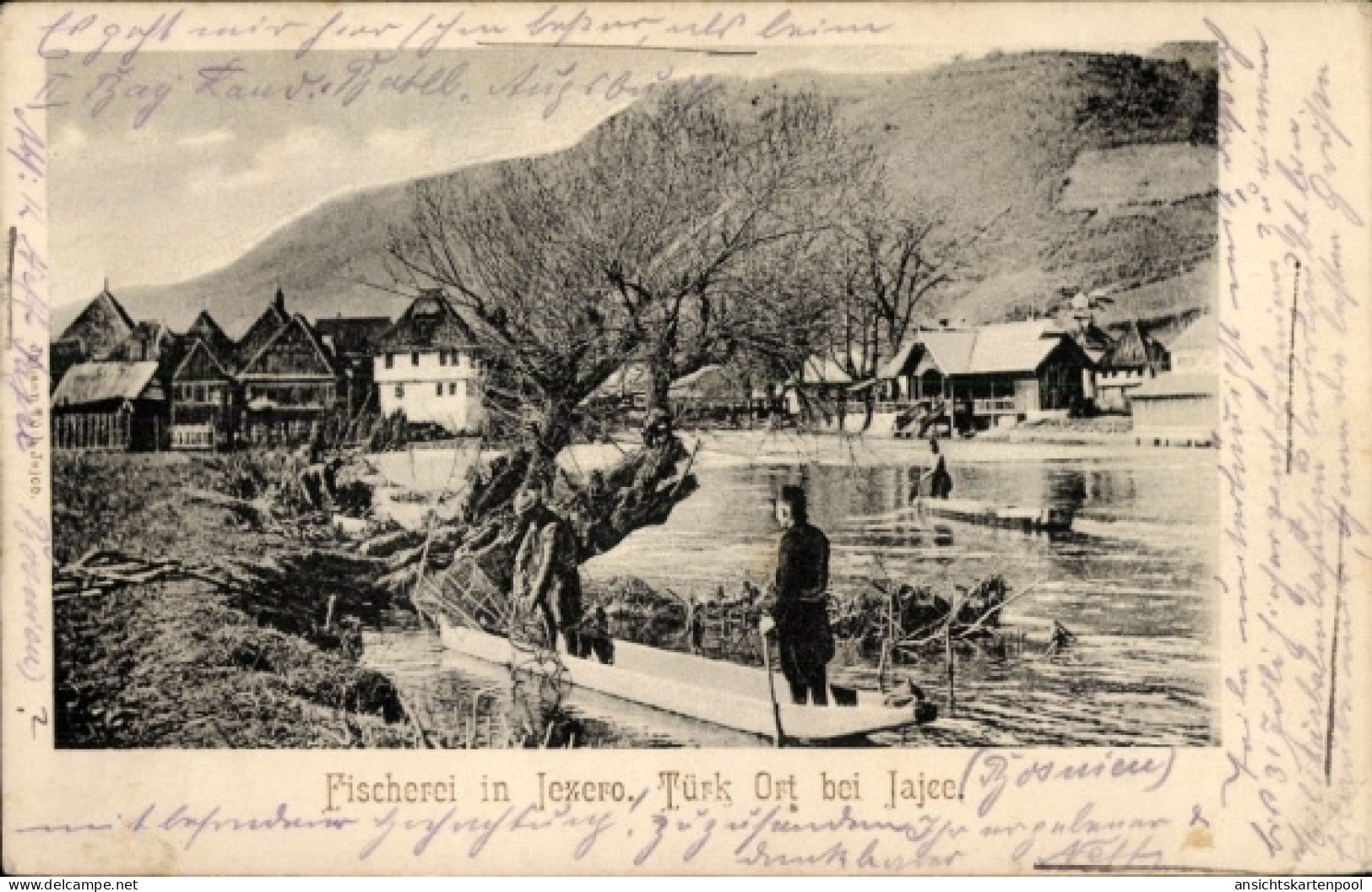 CPA Jajce Bosnien Herzegowina, Fischerei