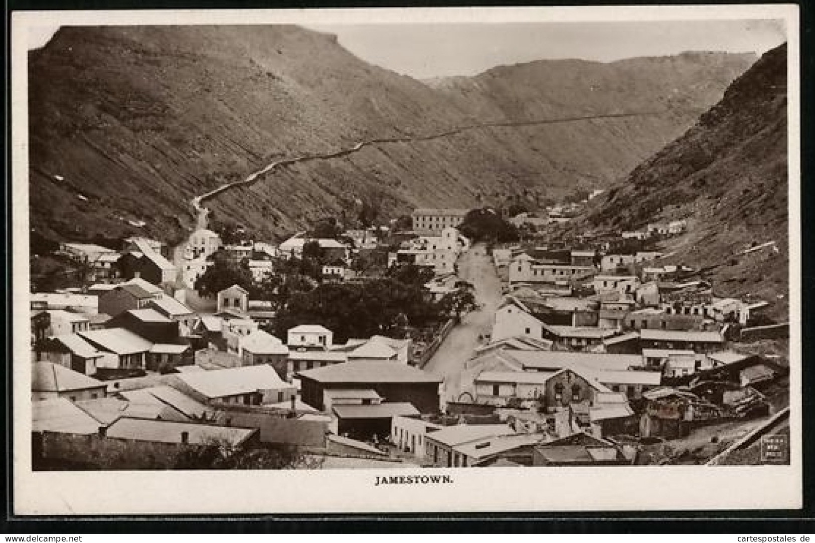 CPA Jamestown, vue générale avec Bergen