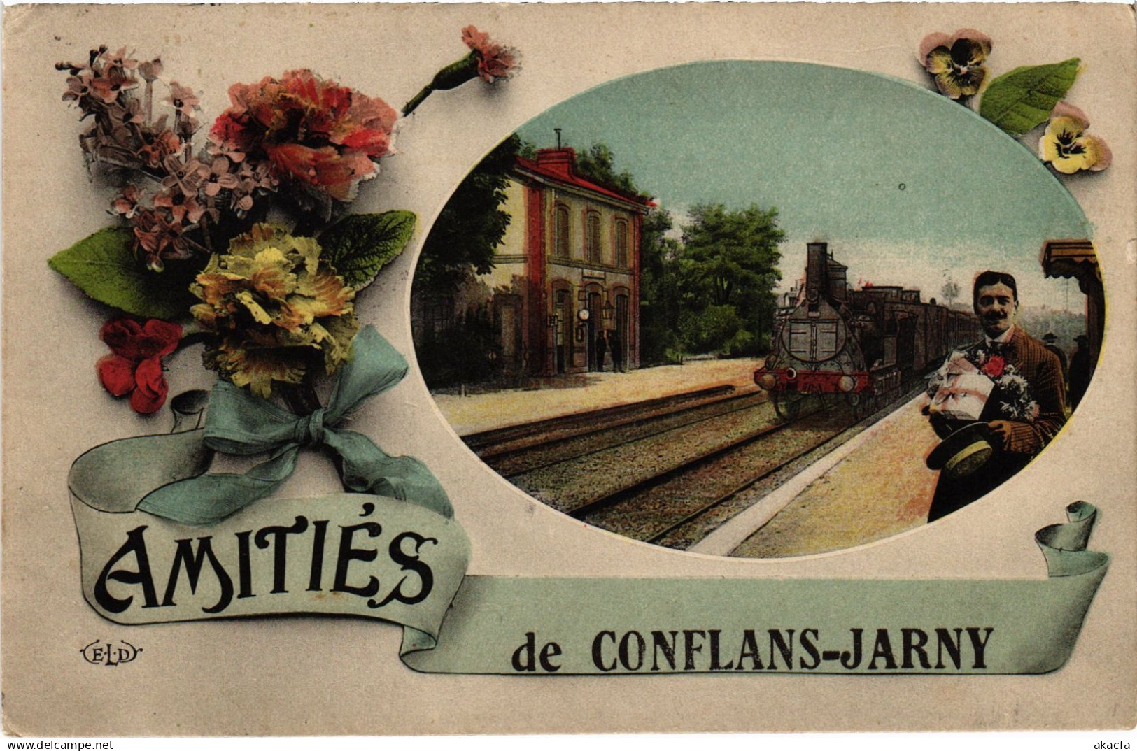 CPA Jarny souvenir (1466482)