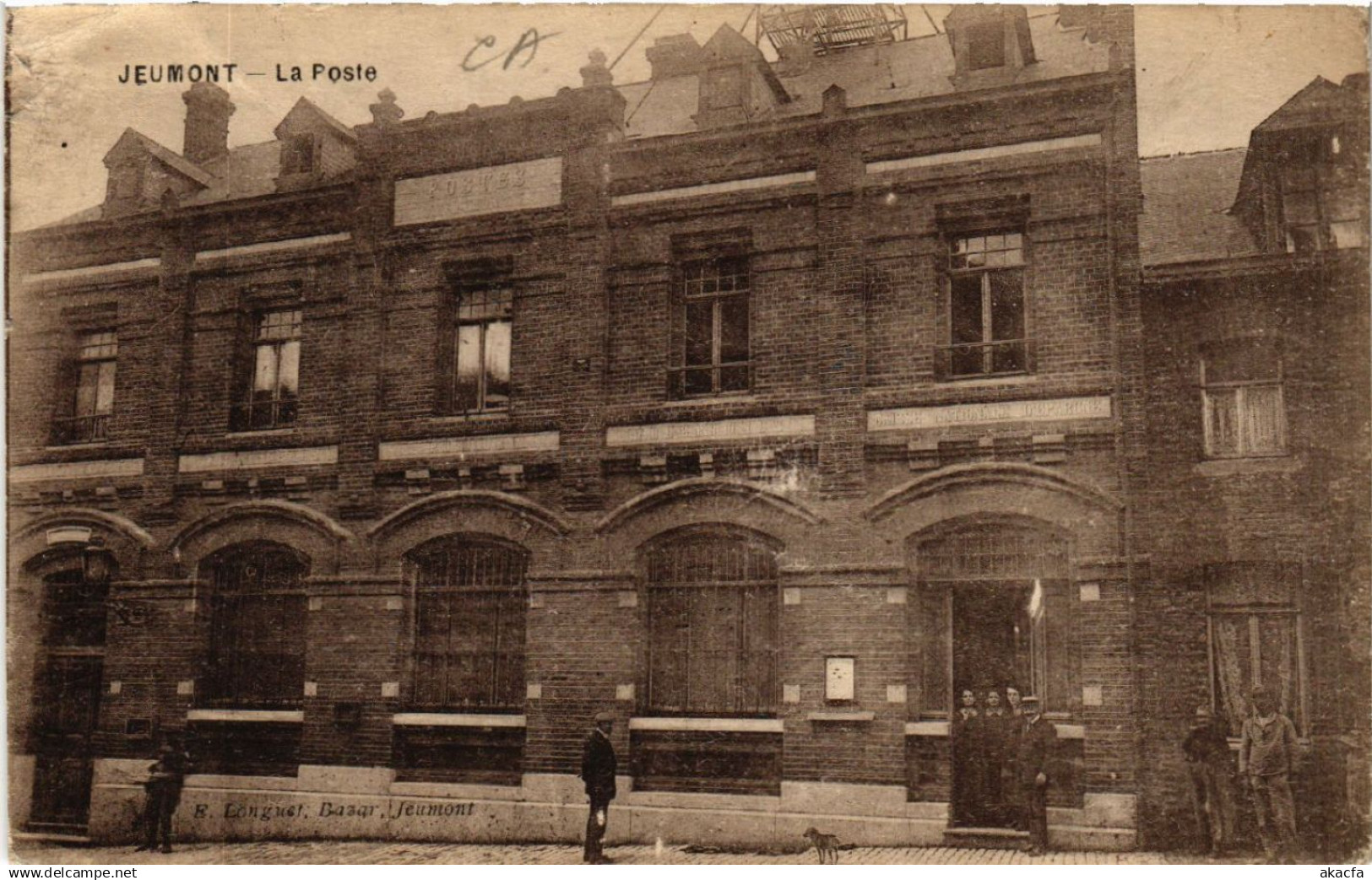 CPA JEUMONT - La Poste (512794)