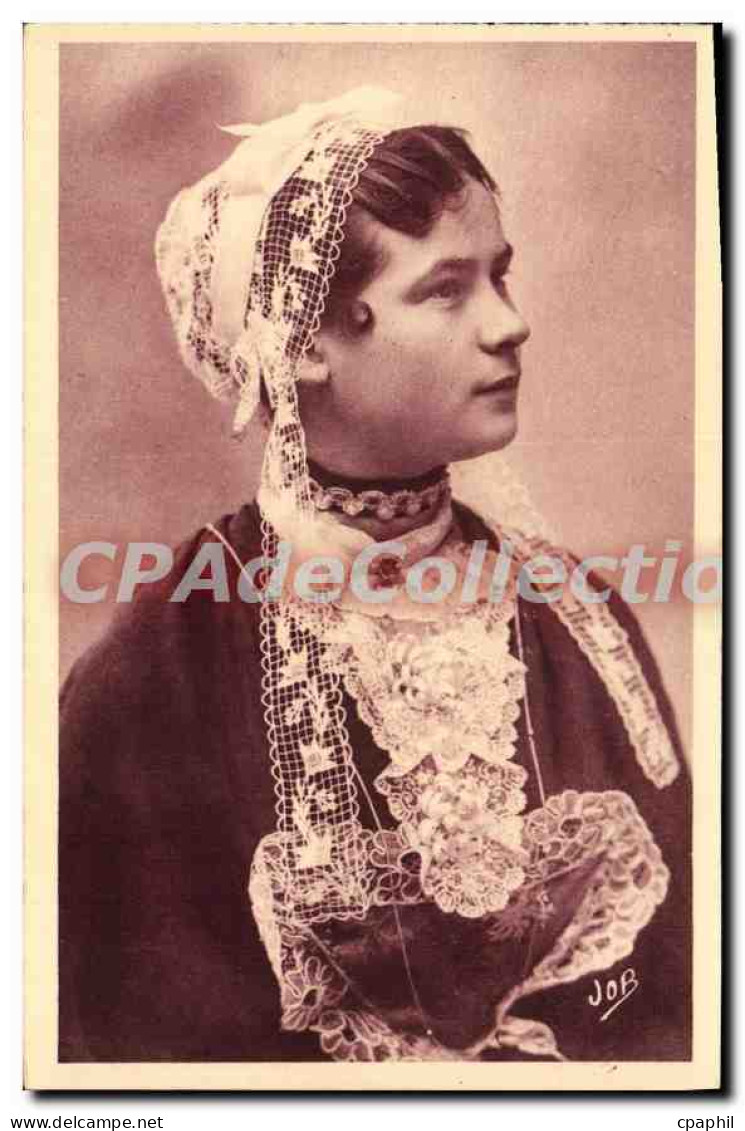 CPA Jeune Fille de Pont Croix