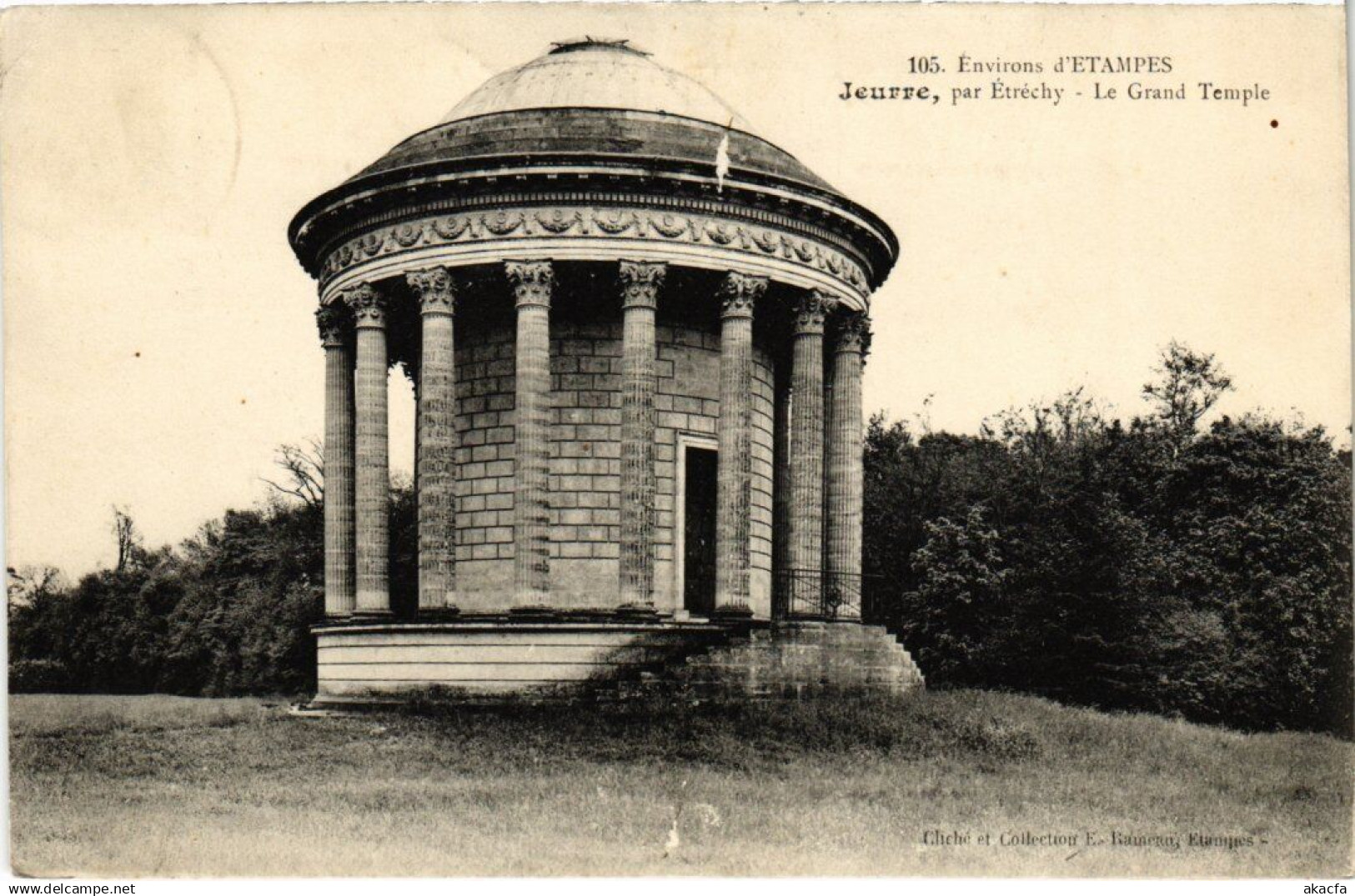 CPA Jeurre par Etrechy Le Grand Temple (1360083)