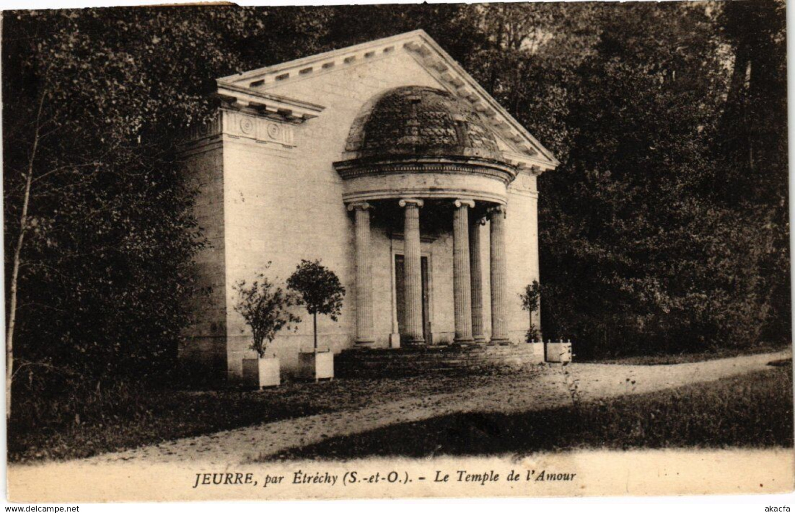 CPA Jeurre par Etrechy Temple de l'Amour (1360084)