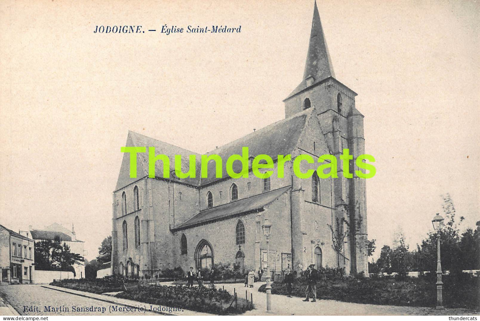 CPA JODOIGNE EGLISE SAINT MEDARD
