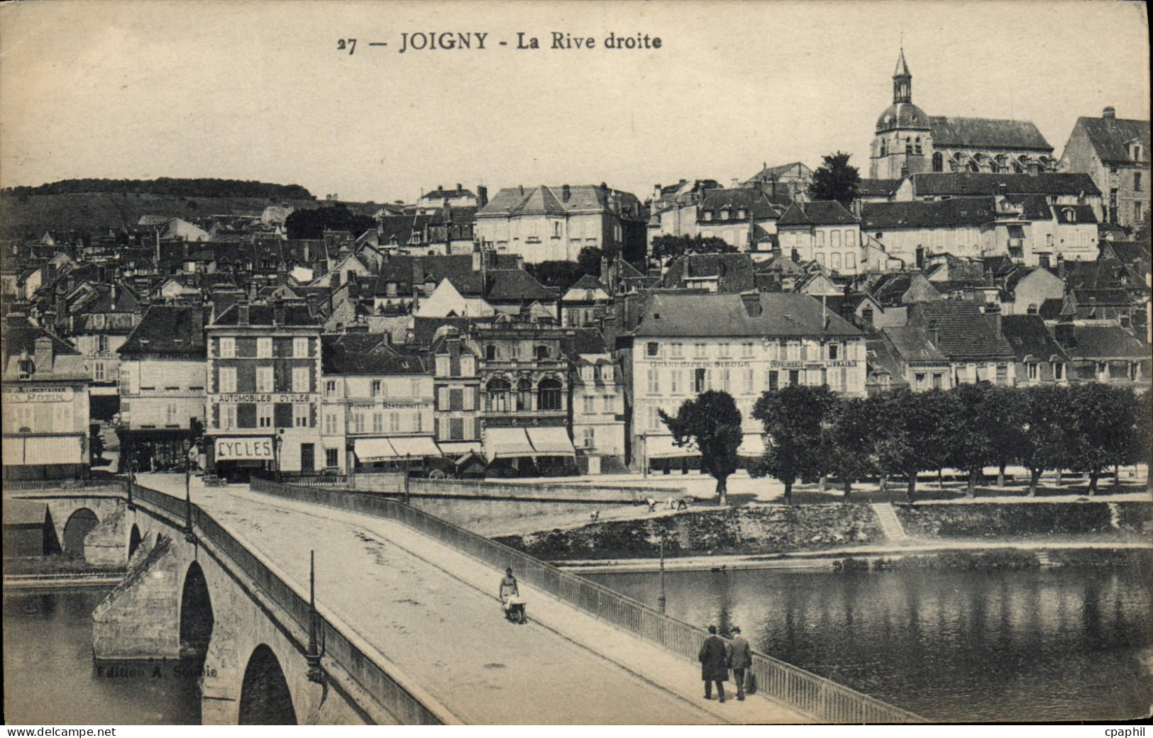 CPA Joigny La Rive Droite