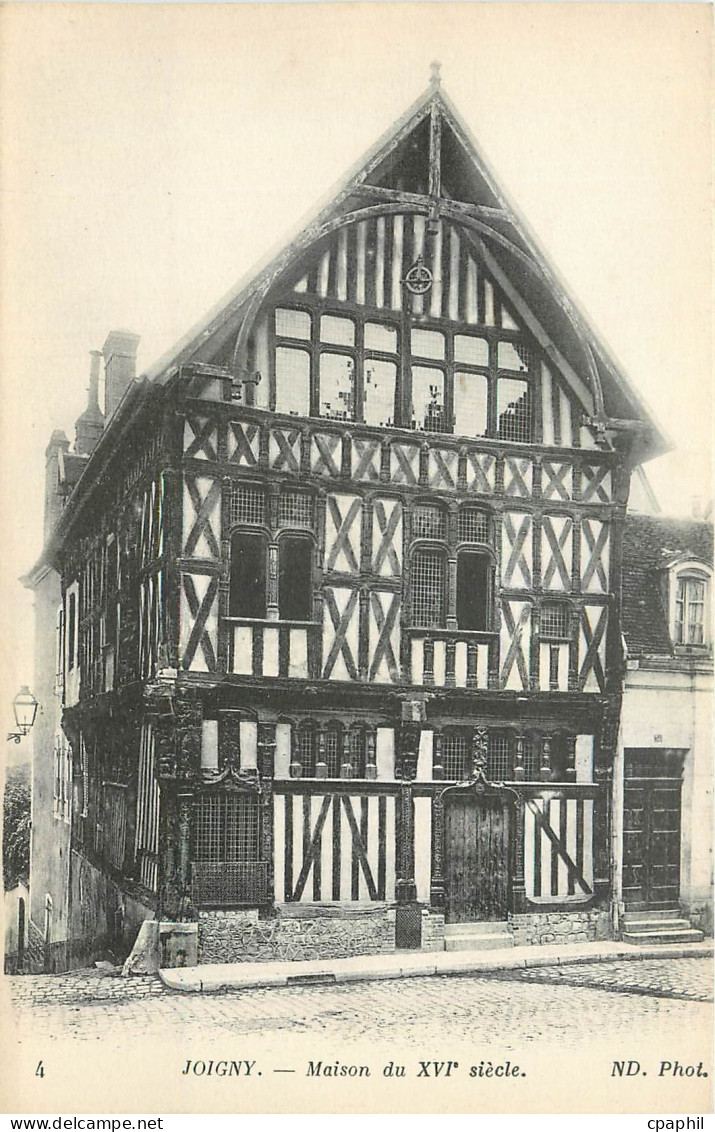 CPA Joigny Maison du XVI