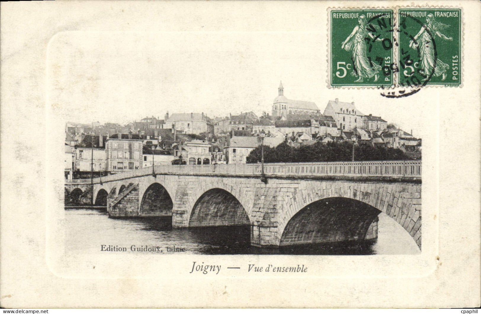CPA Joigny Vue D'Ensemble