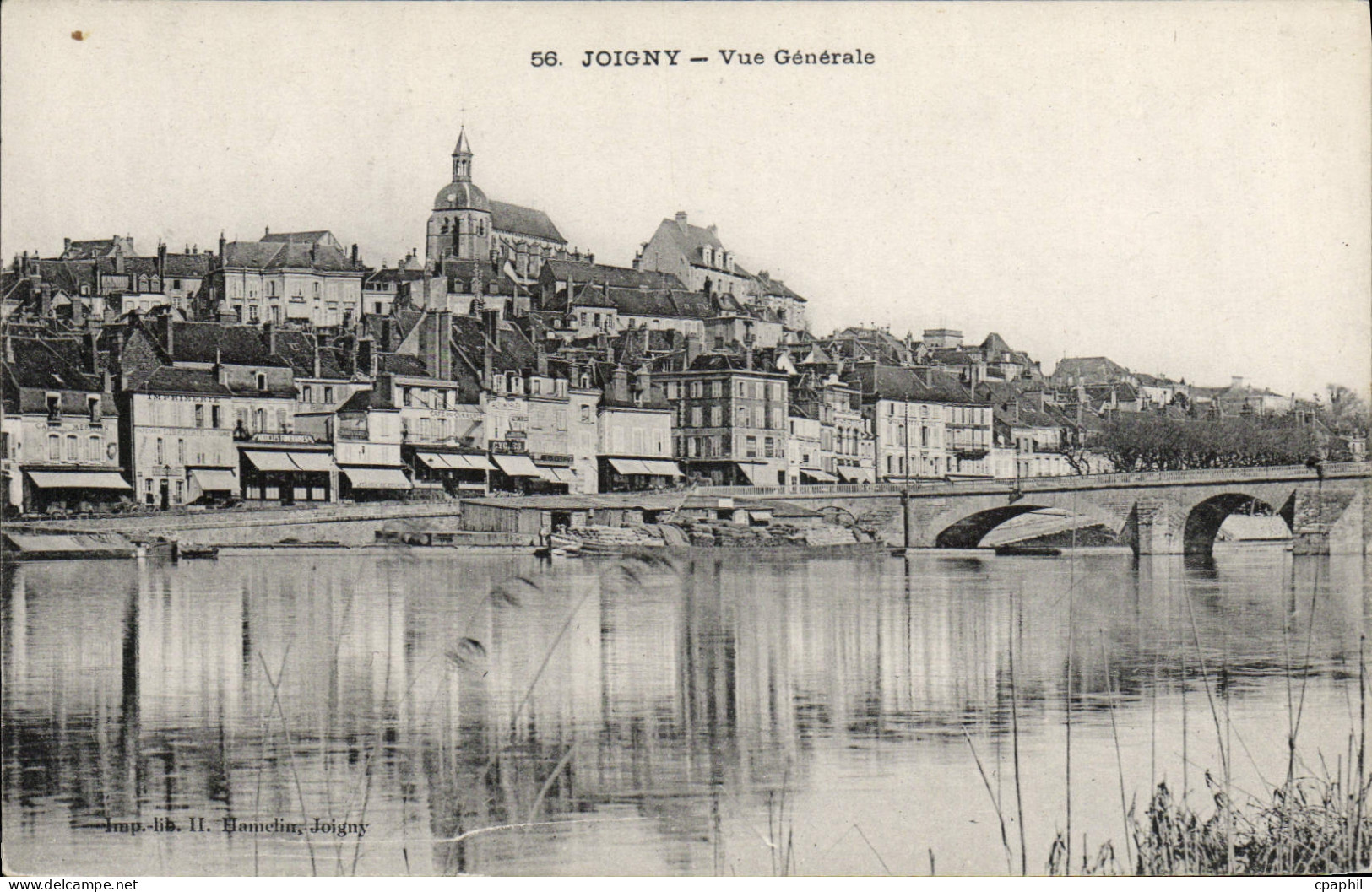 CPA Joigny Vue Generale
