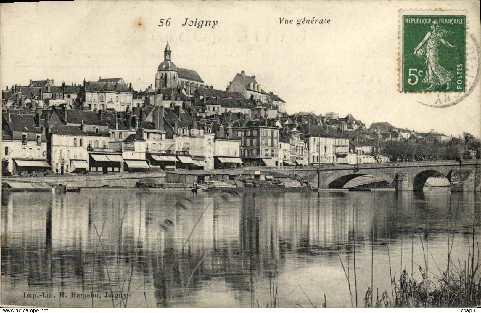 CPA Joigny Vue Generale