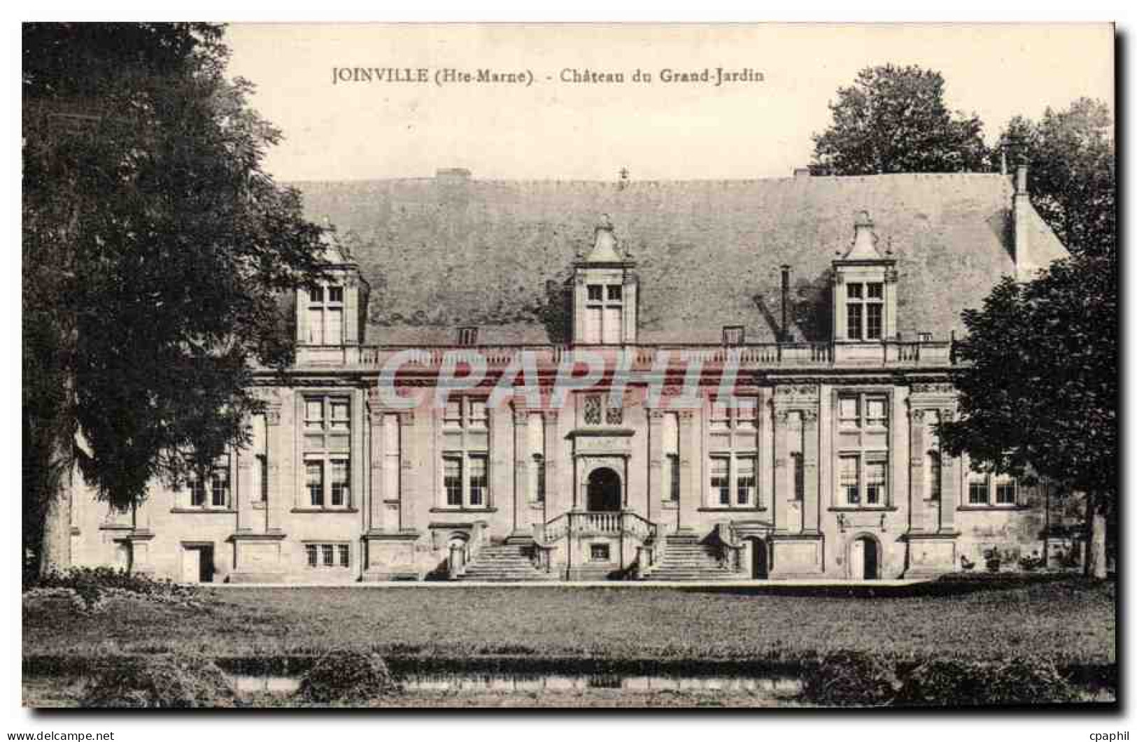 CPA Joinville Chateau de Grand Jardin