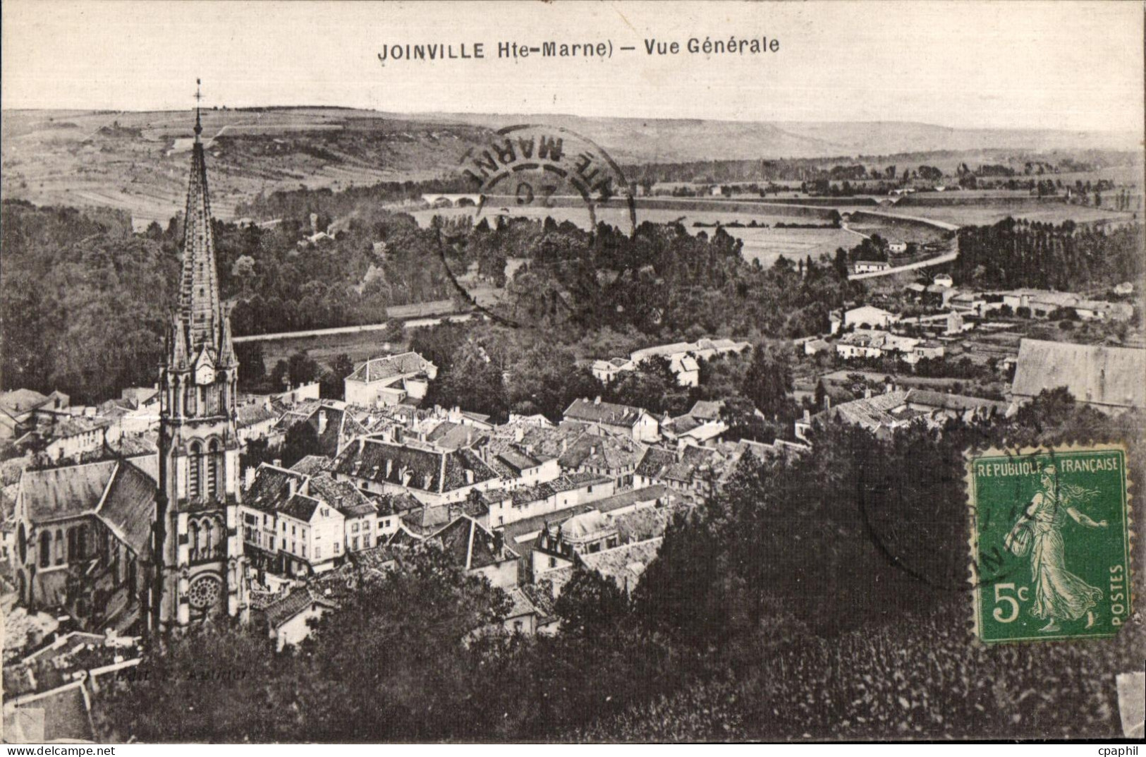 CPA Joinville hte marne vue generale