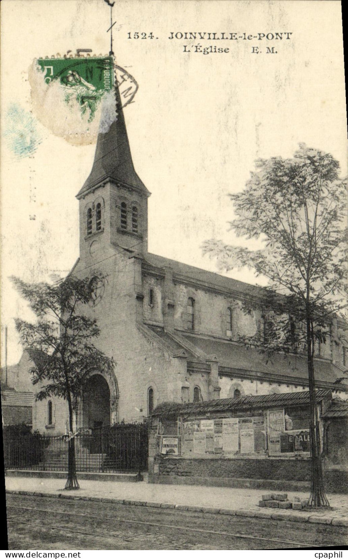 CPA Joinville Le Pont L Eglise