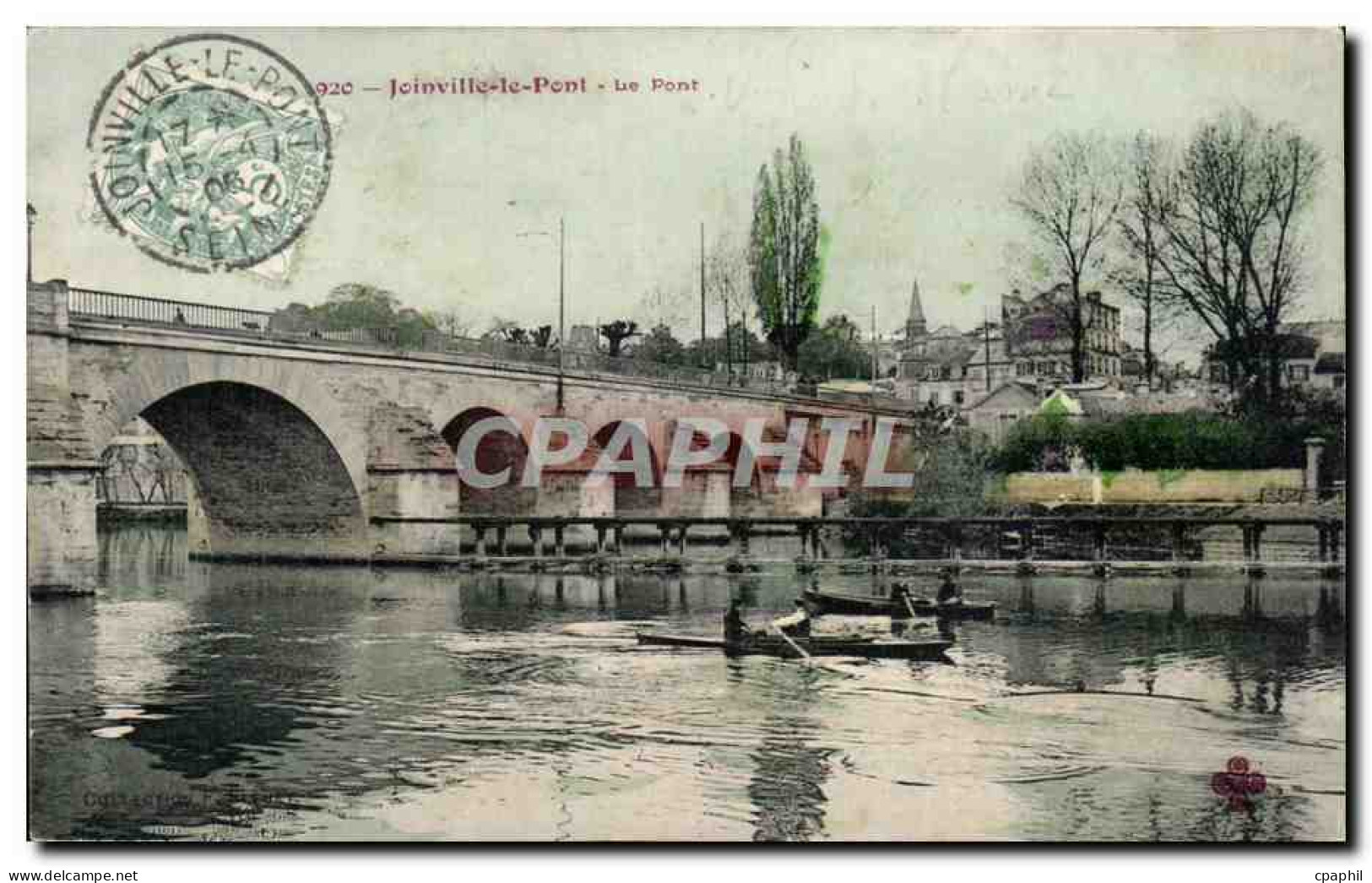 CPA Joinville le Pont Le pont